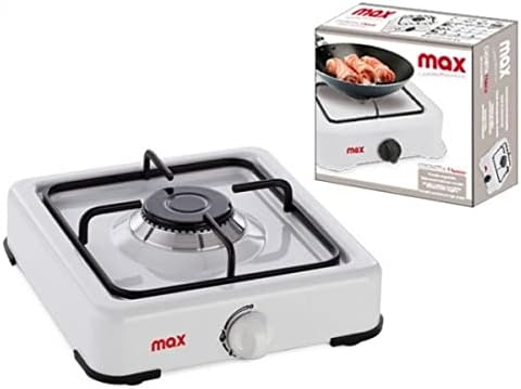Fornello Da Campeggio 1 Fuoco Piastra Bianco Cucina Portatile Cucinino Max Casa