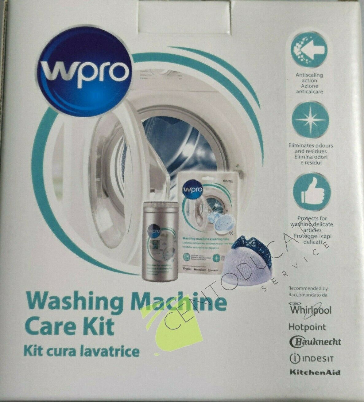 Kit Cura Lavatrice WPRO | Modello KTW216