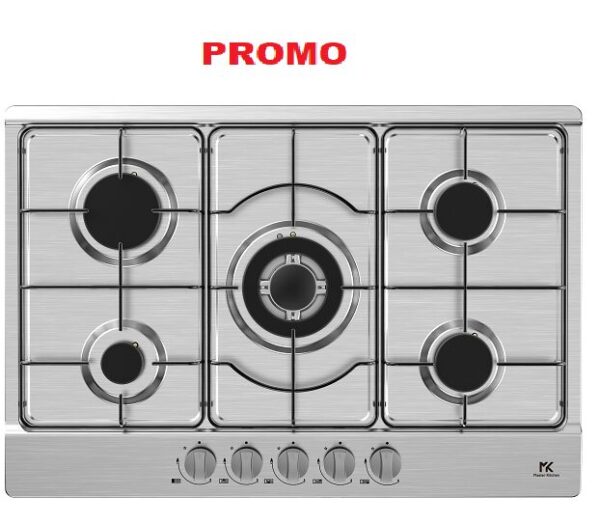Piano Cottura 5 Fuochi Master Kitchen Mkhg 75 E Xs