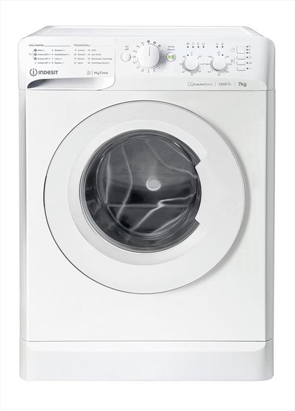 Lavatrice 7 kg INDESIT | Modello MTWC 71296 WIT. Prodotto nuovo senza imballo con possibili difetti estetici