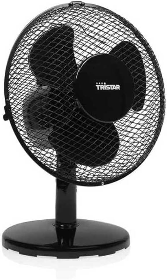 Ventilatore Da Tavolo 23CM Nero | Modello VE-5722