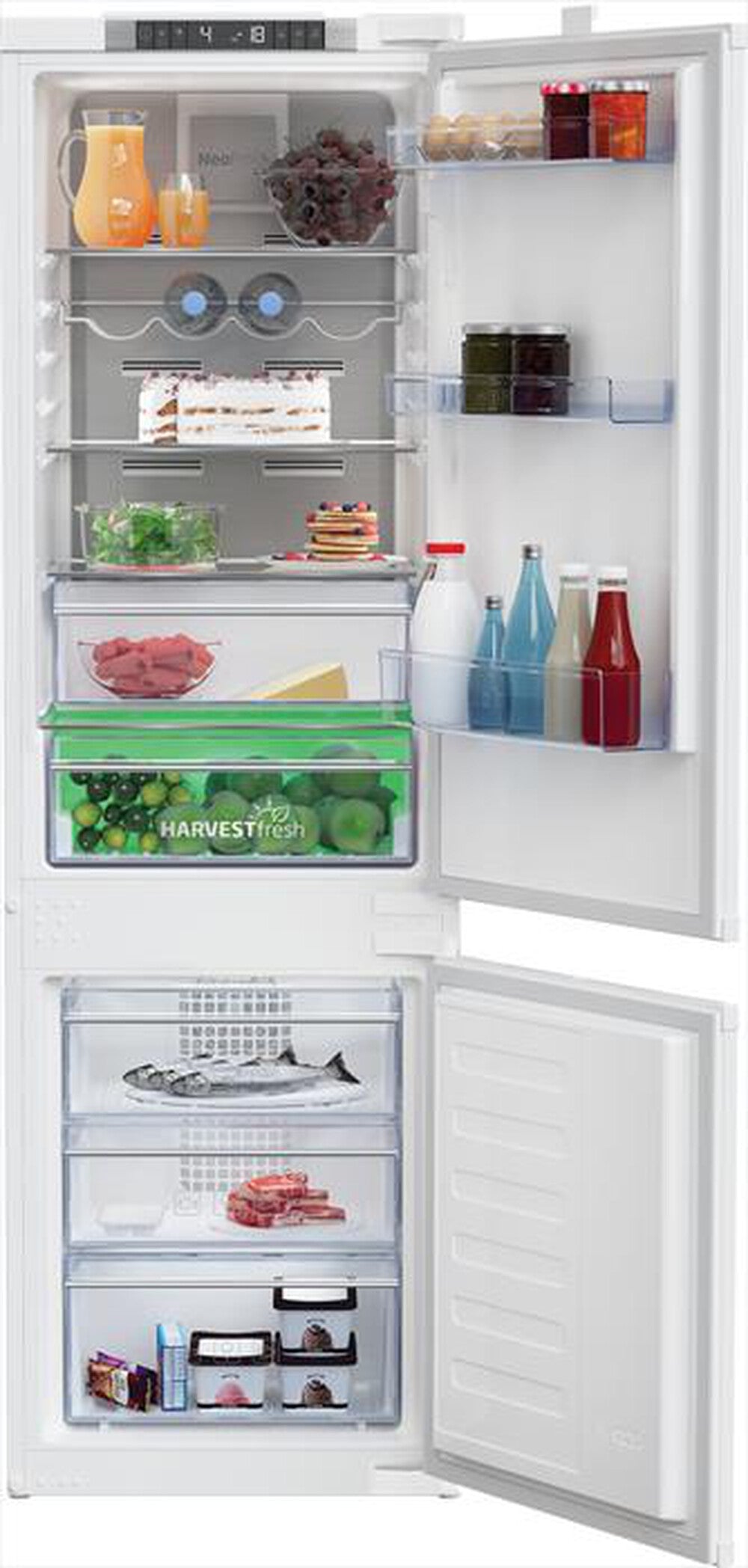 Frigorifero Incasso Beko Total No Frost 177CM | Modello BCNA275E4SN