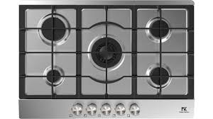 Piano Cottura 5 Fuochi Master Kitchen Acciaio Griglie In Ghisa Mkhg 754101- Pr Tc Xs