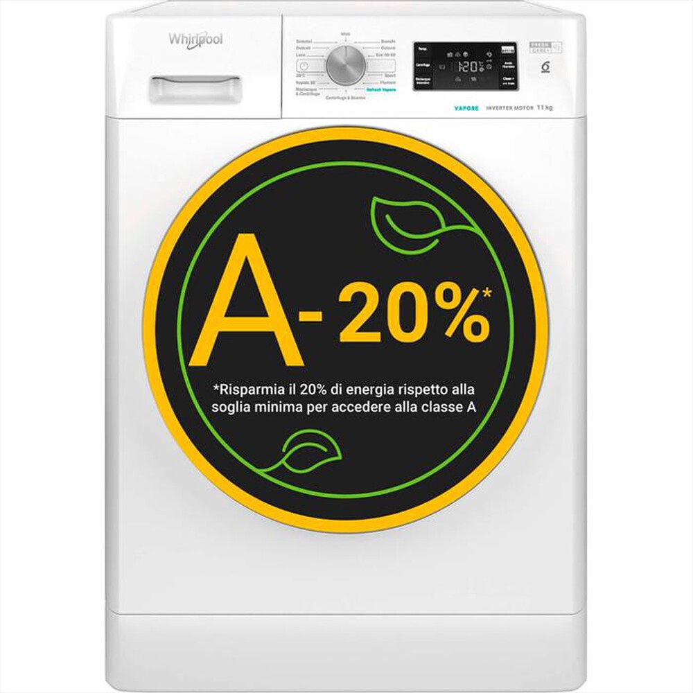 Lavatrice 11 KG Whirlpool Ffb 1148 Bsv IT