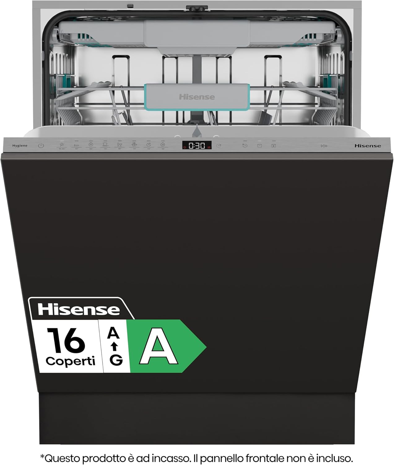 Lavastoviglie Incasso Hisense Cl. A | Modello HV16A
