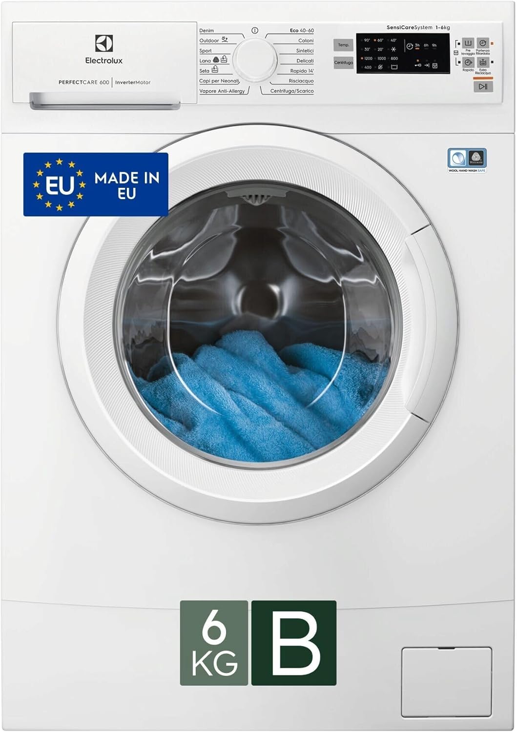 Lavatrice 6 KG Slim Electrolux Ri. | Modello EW6S526W prodotto nuovo senza imballo e con difetti estetici