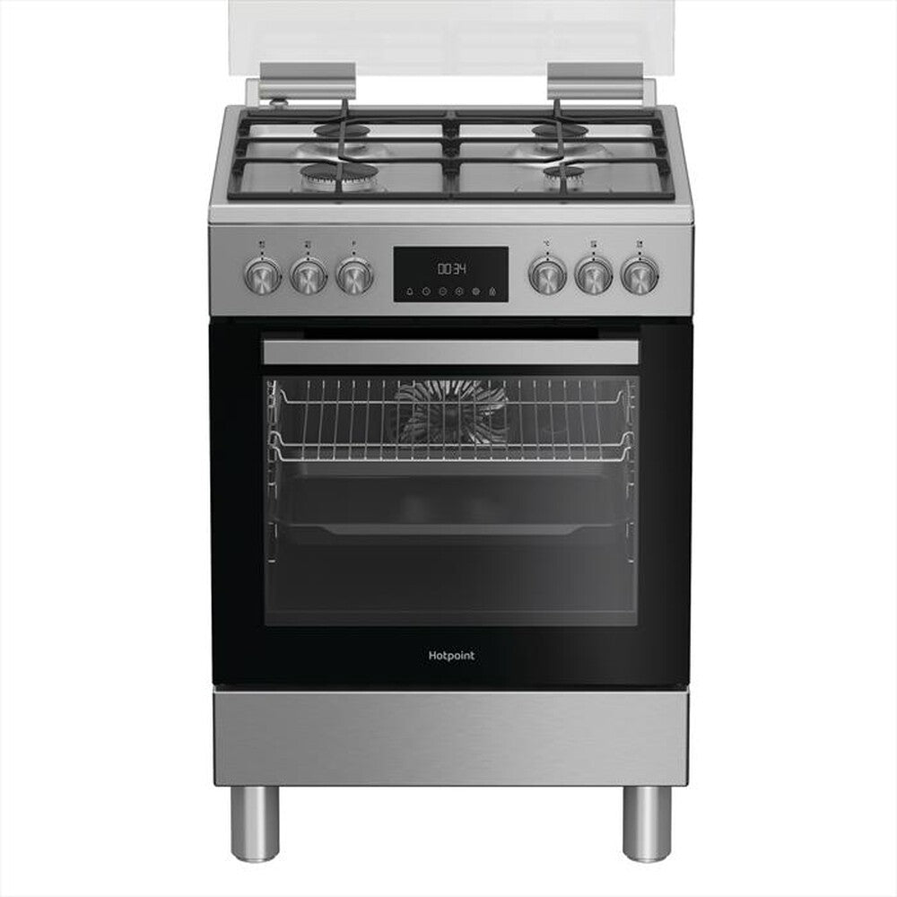 Cucina con forno elettrico HOTPOINT ARISTON | Modello H6G5LMX. Prodotto nuovo senza imballo