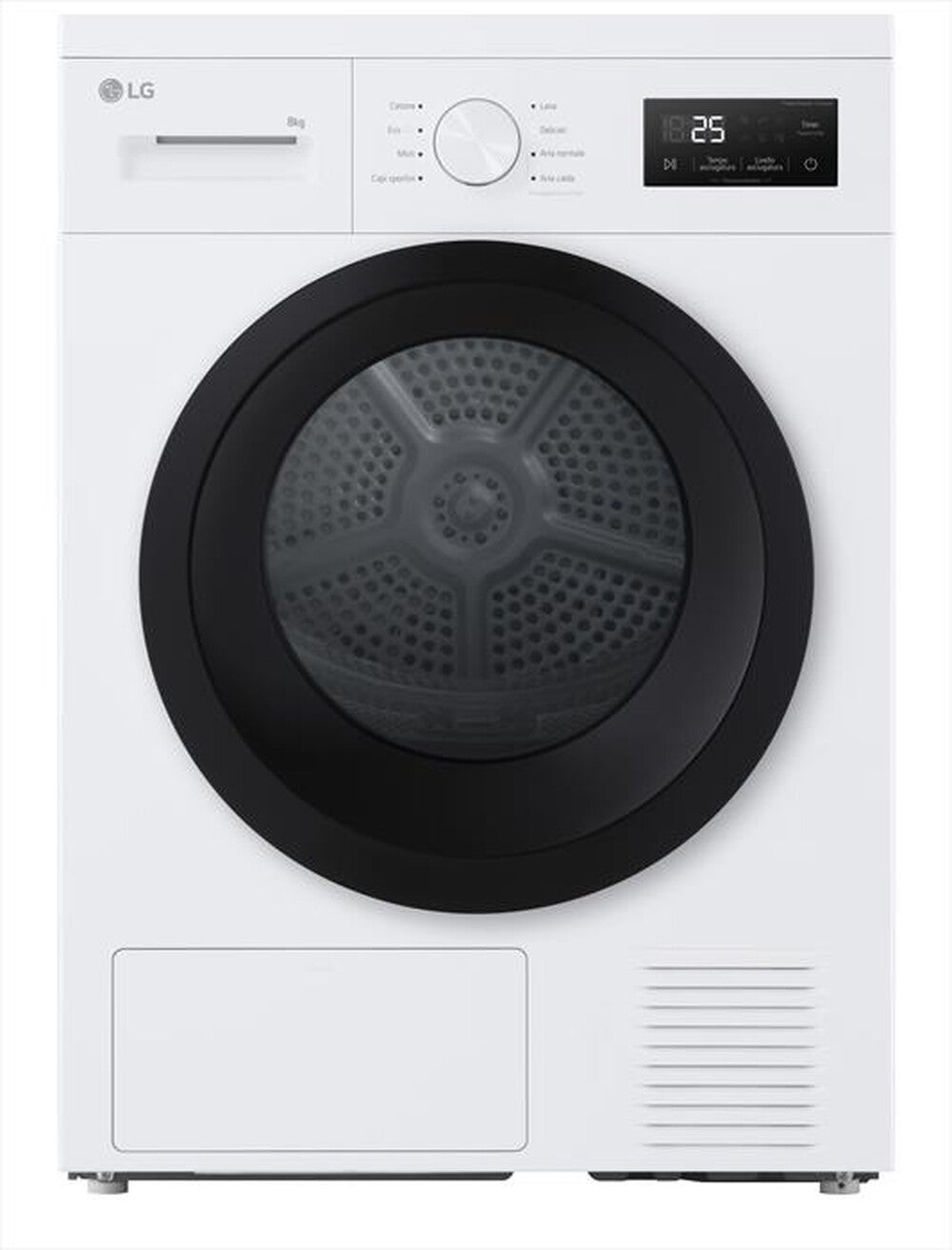 Asciugatrice 8 kg LG | Modello RNA1008NWK. Prodotto nuovo con difetto estetico