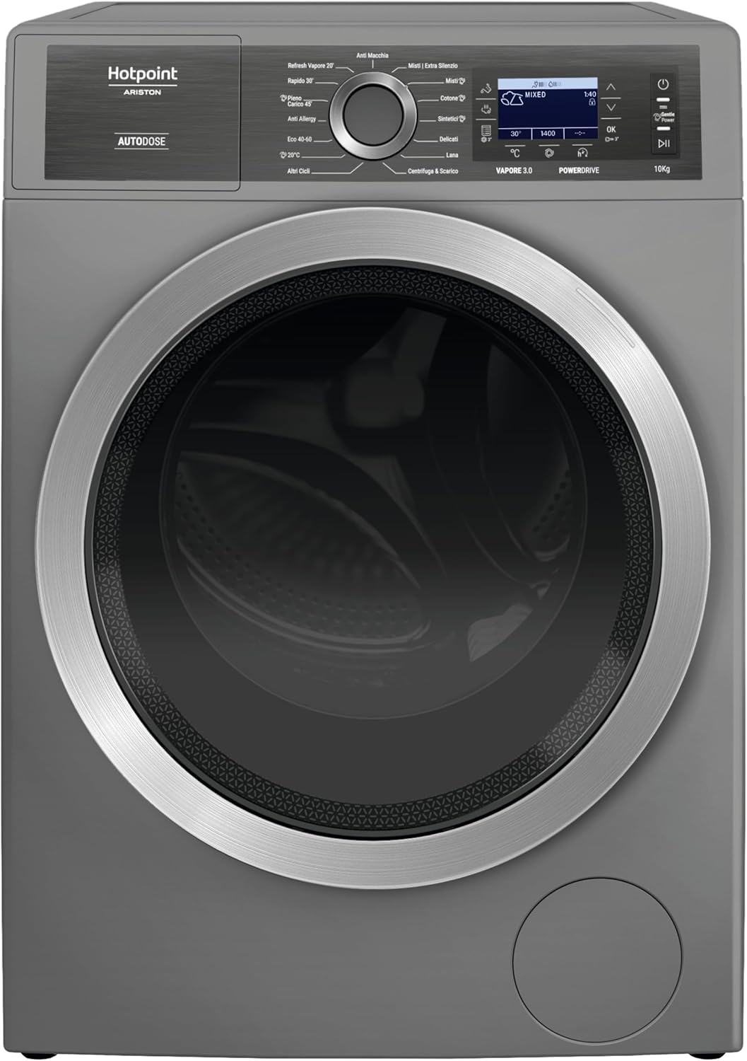 Lavatrice 10 kg HOTPOINT ARISTON | Modello H8 09ADS. Prodotto nuovo con difetto estetico