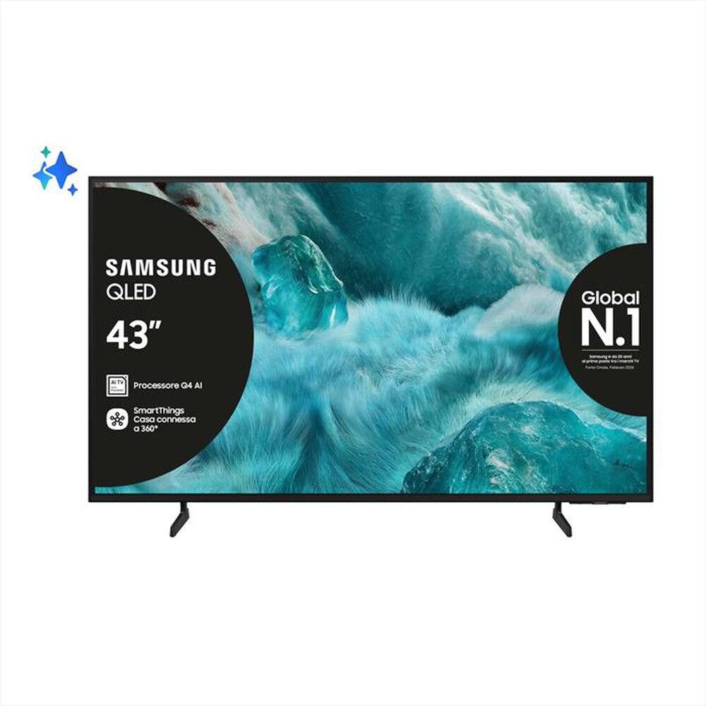 Tv 43 pollici SAMSUNG QLED SMART 4K new 2025 EU | Modello QE43Q7FAAU