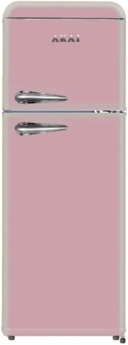 Frigorifero AKAI rosa 185 cm altezza | modello CLASS280KPK nuovo e imballato