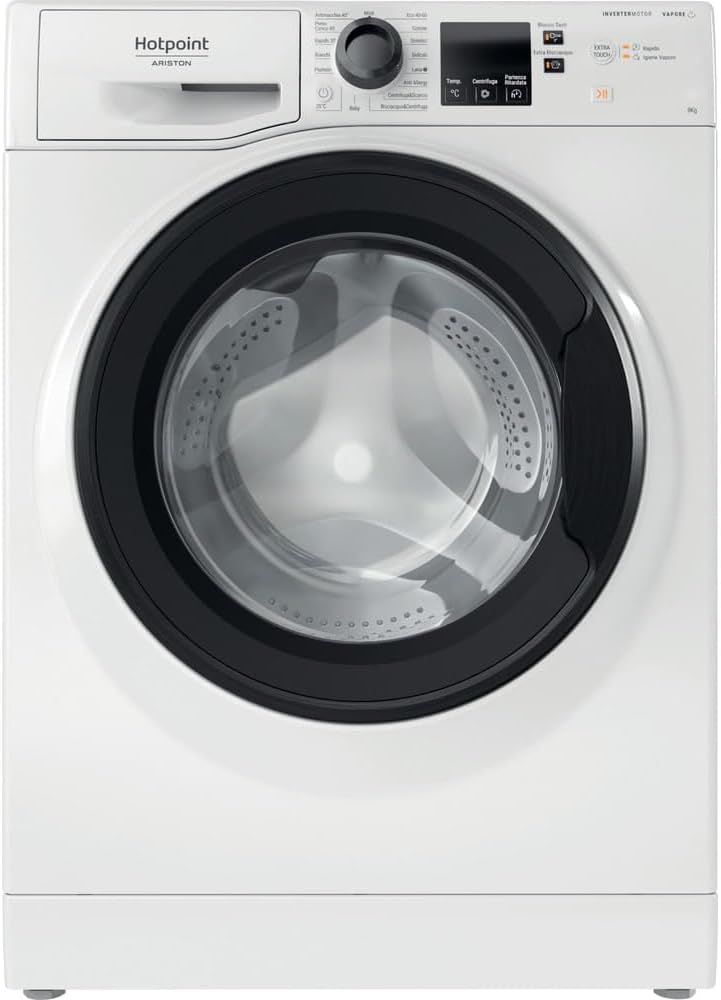 Lavatrice 8 kg HOTPOINT ARISTON | Modello NF827WK IT. Prodotto nuovo senza imballo con possibili difetti estetici