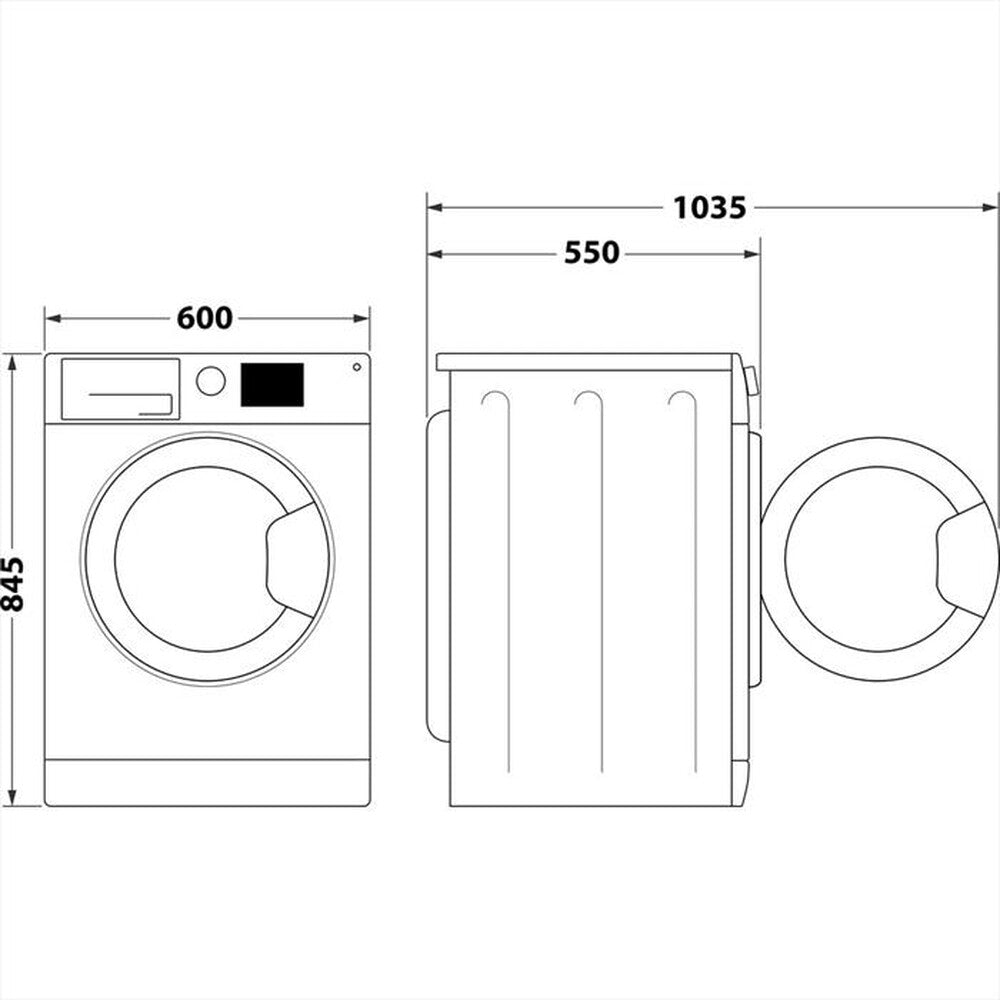 Lavatrice 8 KG Indesit Classe A Im 862 My Time It. prodotto nuovo con possibili difetti estetici