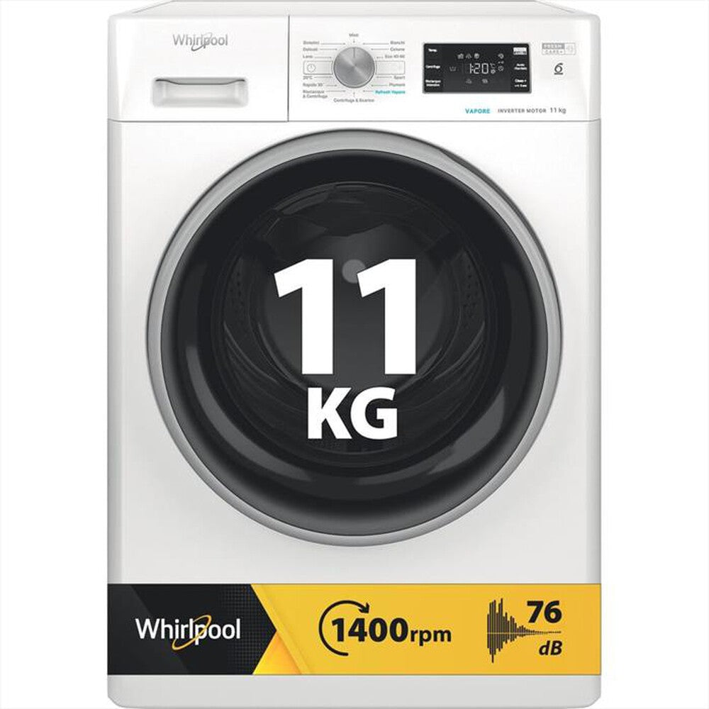 Lavatrice 11 kg WHIRLPOOL | Modello FFB 1148 BSV IT. Prodotto nuovo senza imballo con possibili difetti estetici