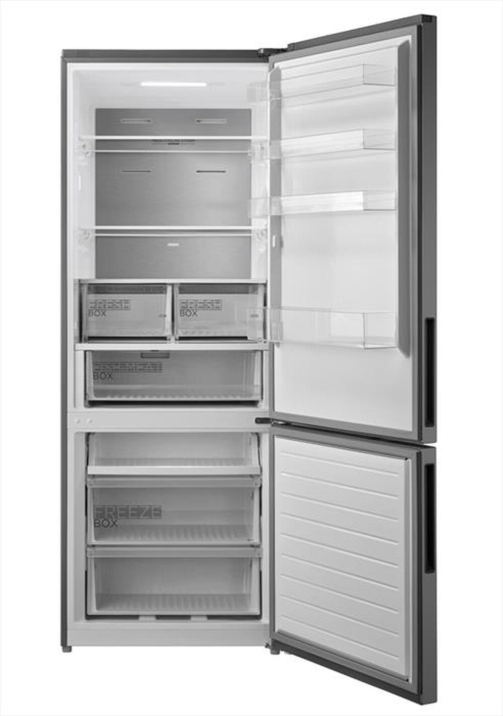 Frigorifero MIDEA 70x188cm acciaio | Modello MDRB593FGE46