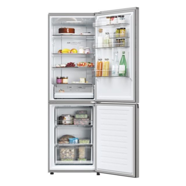 Frigorifero Combinato Haier Inox 60x185cm | Modello HDPW3618DNPK prodotto nuovo con imballo