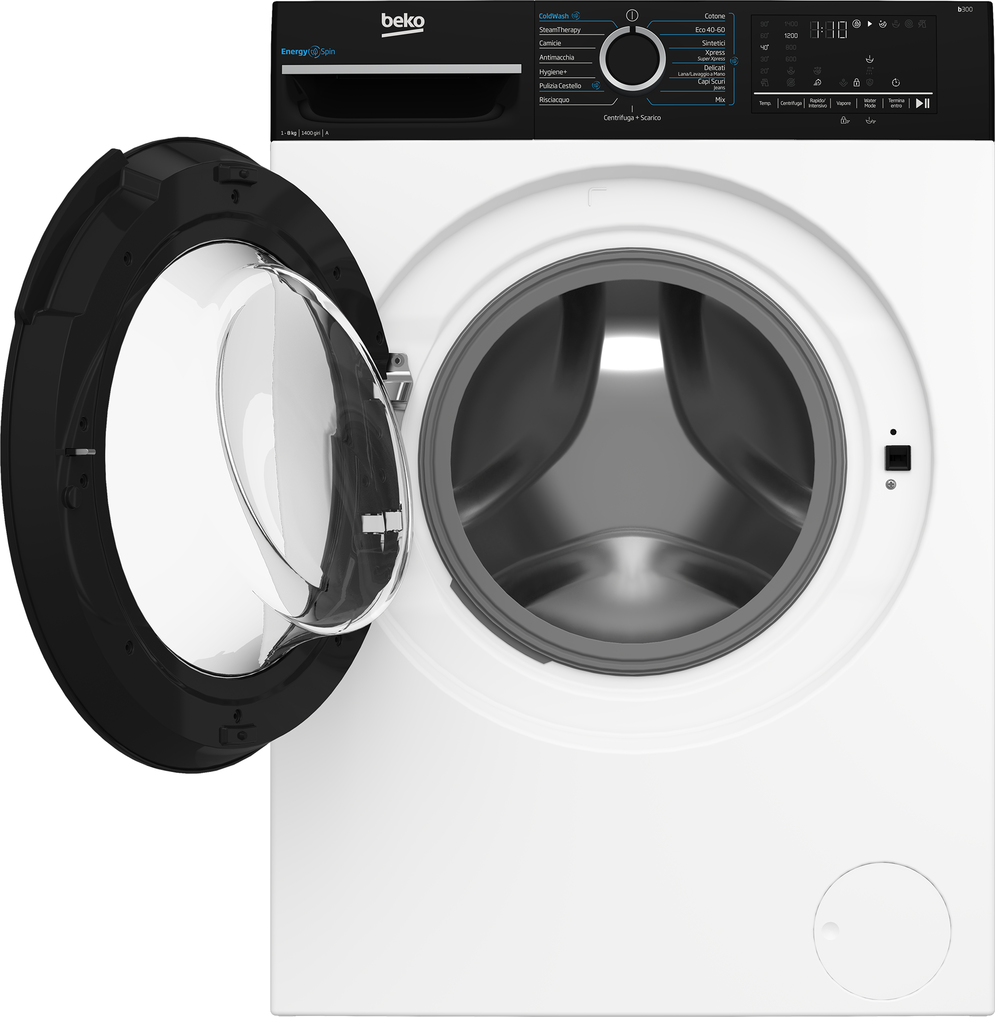 Lavatrice 8 KG Beko IT | Modello BMWEP8147DB