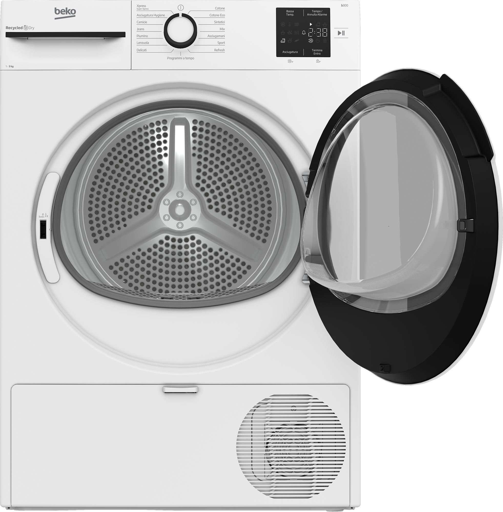 Asciugatrice 9 KG Beko | Modello BMT93EW