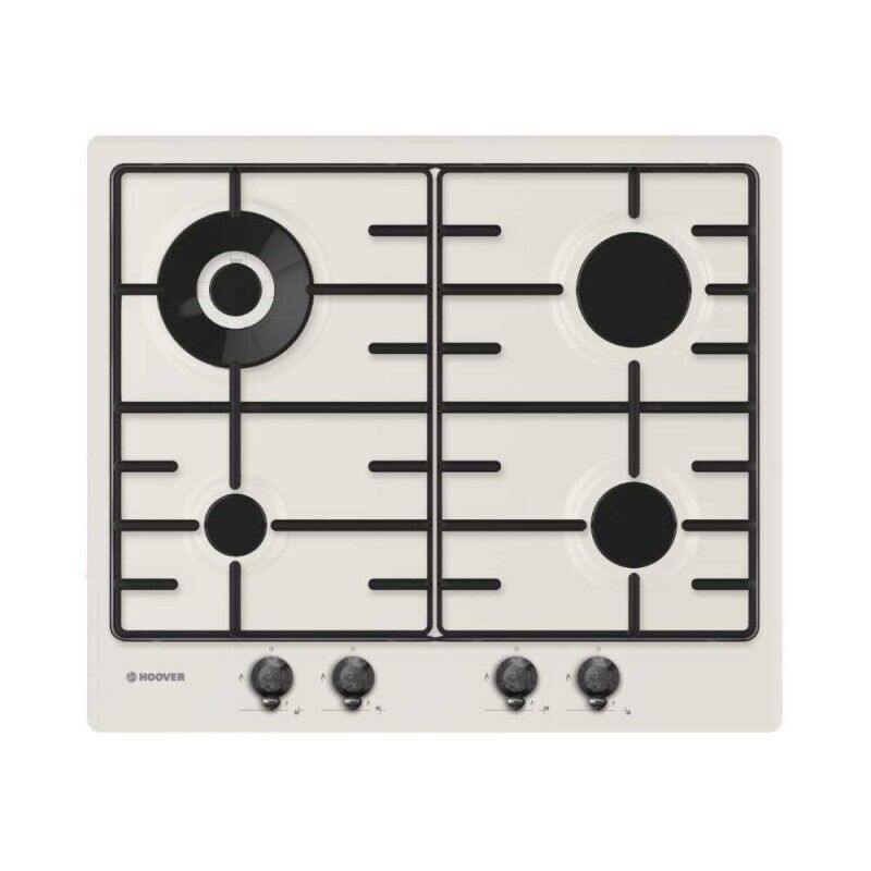 Piano Cottura 4 Fuochi Bianco Antico Hoover | Modello HHW6BR4TWA