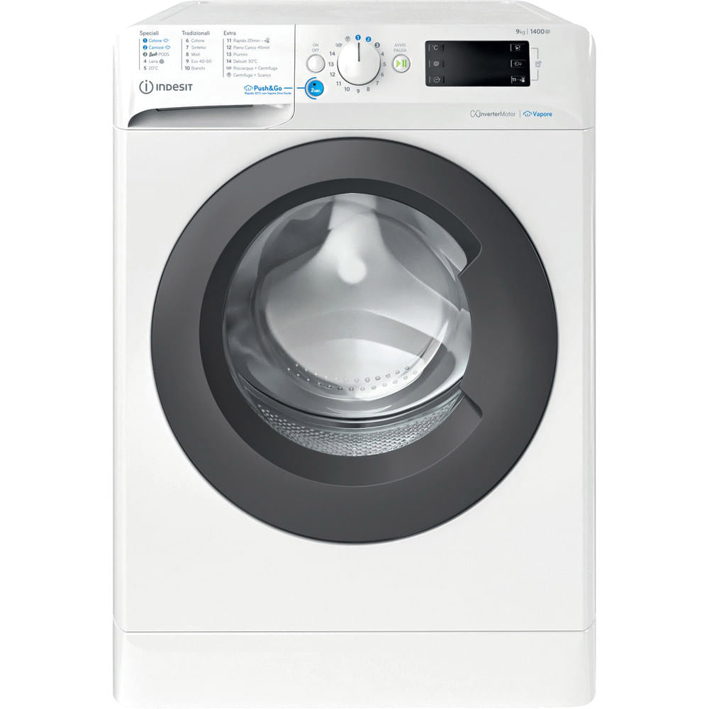 Lavatrice 9 KG Indesit Bwe Wkv IT Senza Imballo Con Possibili Difetti Estetici | Modello 91498X