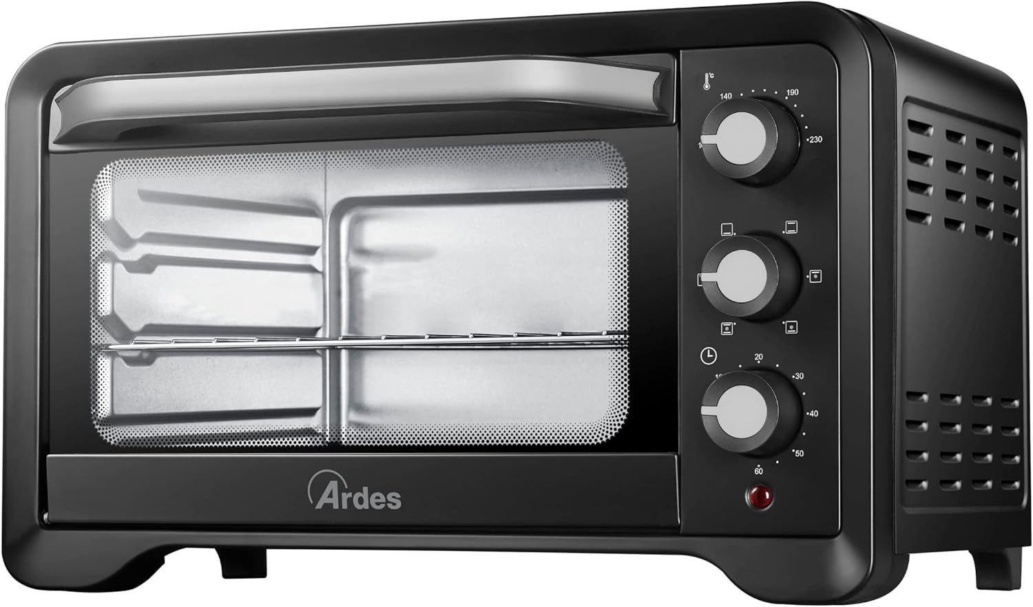 Fornetto Ardes 20 Litri Nero | Modello AR6222PB