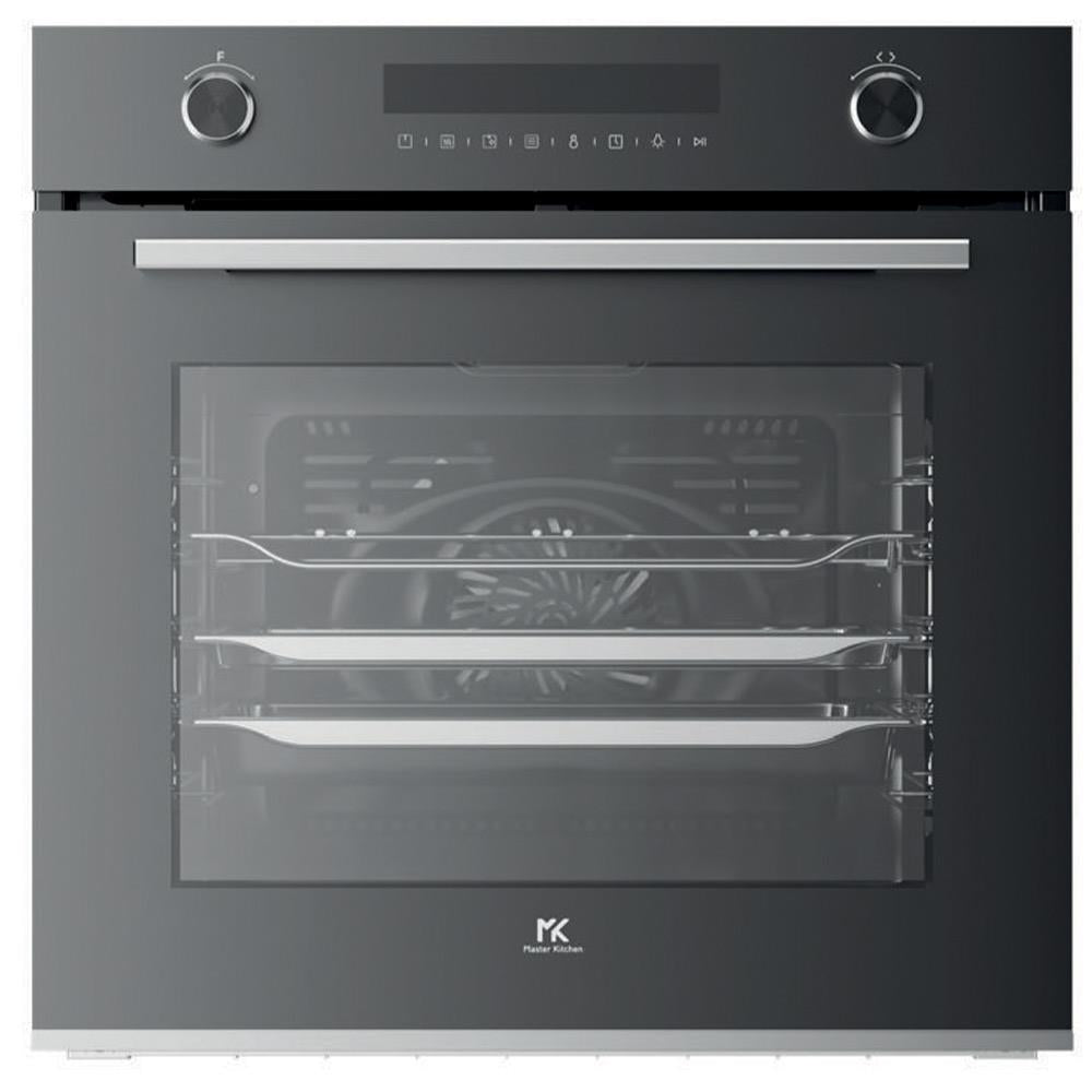 Forno Master Kitchen Nero Con Display E Fascia Acciaio Omk Sp Bk | Modello 13K2T