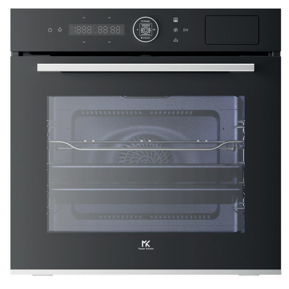 Forno Master Kitchen Nero A Vapore Con Manopola Centrale Omk Fs Sp Bk | Modello 14K1T