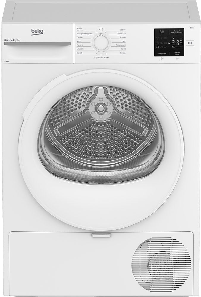 ASCIUGATRICE 8 KG BEKO 55CM DI PROFONDITA' BMTR38W