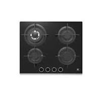 Piano Cottura 4 Fuochi Master Kitchen Vetro Nero Gmk Sp Bk | Modello 604TC