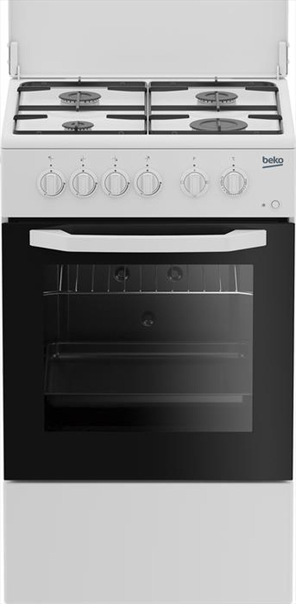 Cucina Bianca Beko 50x50cm Con Forno Elettrico Fw. | Modello CSS42014  prodotto nuovo senza imballo e con difetti estetici