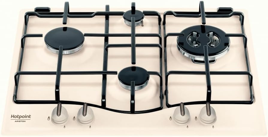 Piano Cottura 4 Fuochi Hotpoint Ariston Crema | Modello PCN640T(OW)R/HA