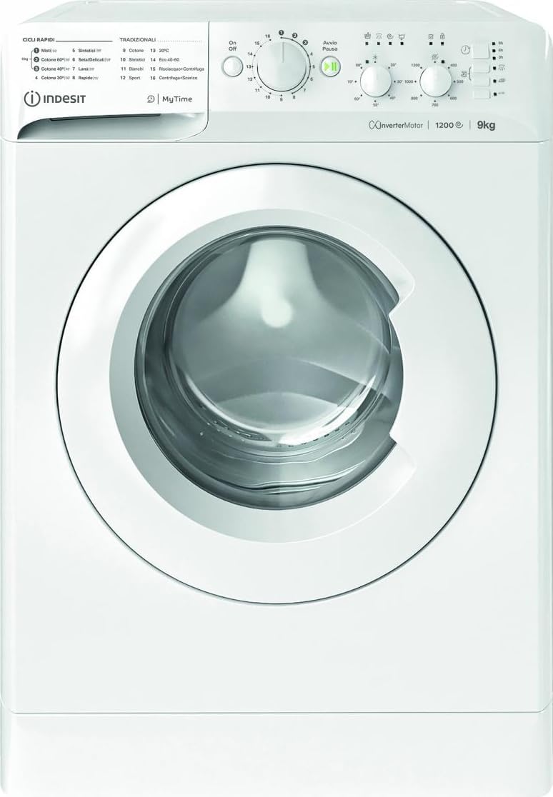 Lavatrice 9 KG INDESIT | Modello MTWC91296 W IT. Prodotto nuovo senza imballo
