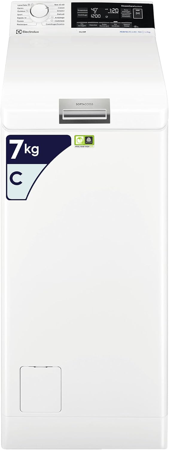 Lavatrcie 7 KG Carica Dall'alto Electrolux Ri. | Modello EW7T373S  prodotto nuovo senza imballo e con difetti estetici