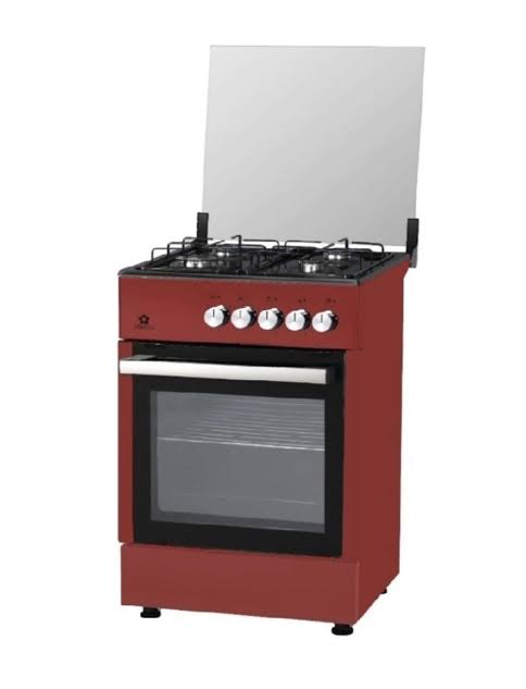 Cucina Staylux 60x60cm Forno Elettrico Bordeaux | Modello LF66GG-40F