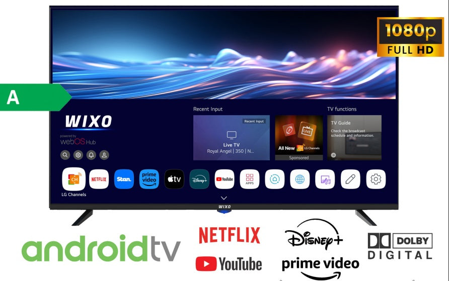 TV 40 Pollici Wixo QLED