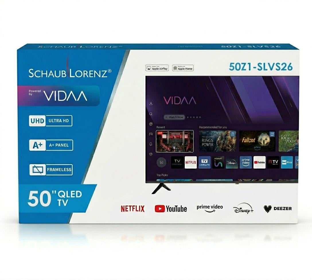 Tv 50 pollici SHAUB LORENZ QLED  | Modello  50Z1-SLVS26
