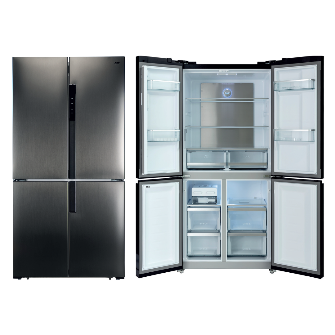 Frigoirfero americano GRF acciaio 91x183 cm | Modello CB91836X