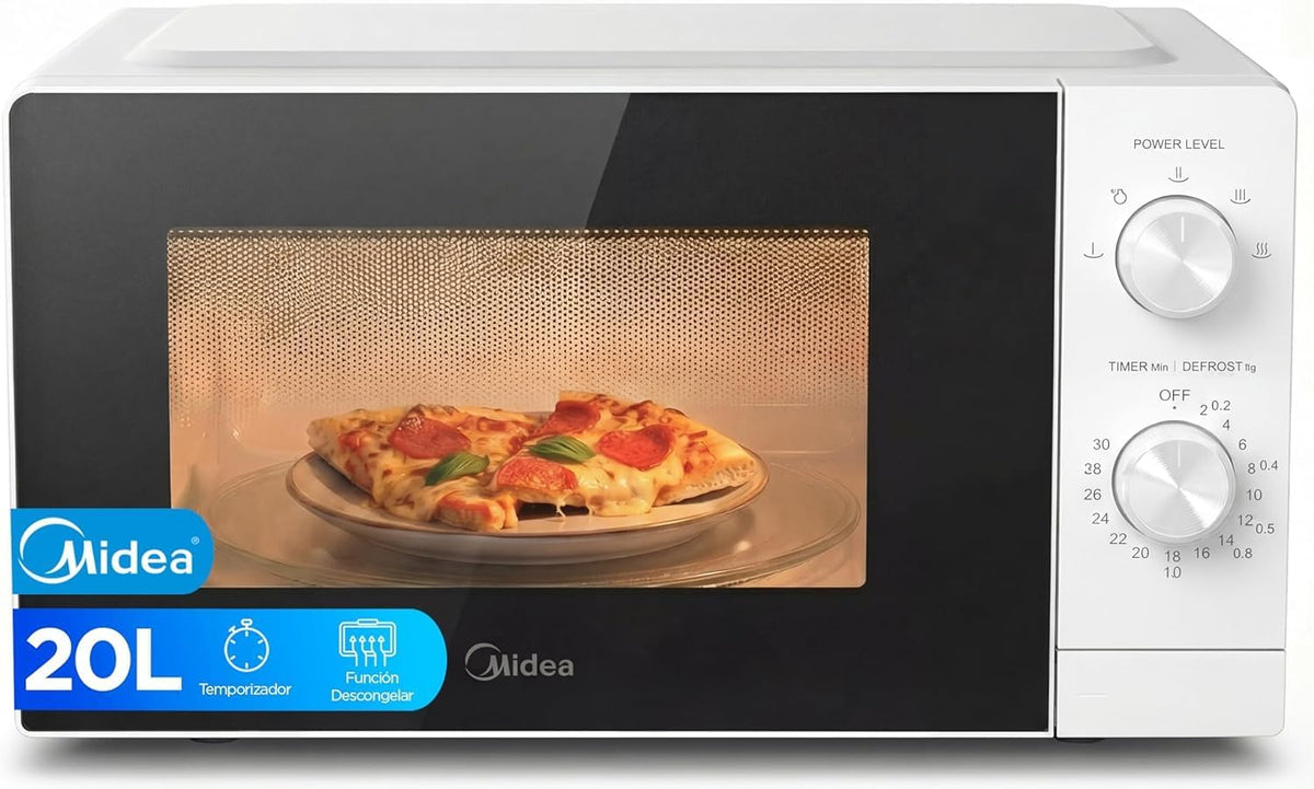 Microonde MIDEA bianco 20 litri | Modello MMP01MZ/WH