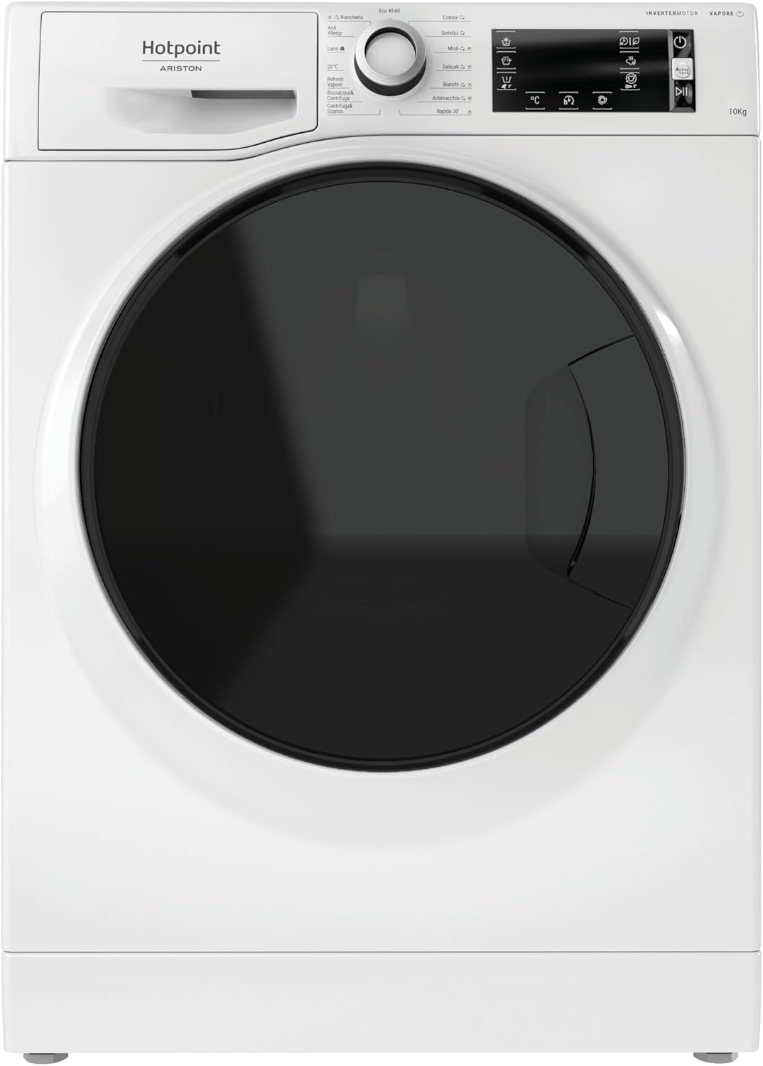 Lavatrice 10 kg HOTPOINT ARISTON | Modello NBT 1048 WD A IT. Prodotto nuovo senza imballo con possibili difetti estetici