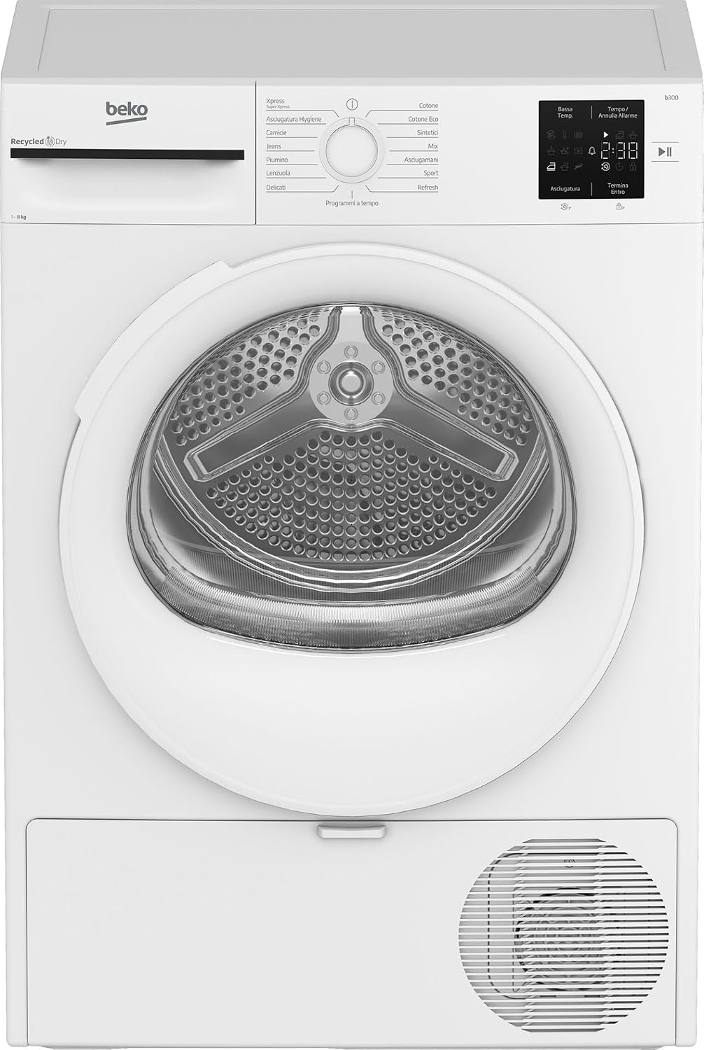 Asciugatrice 8 kg BEKO | Modello BMT83EW