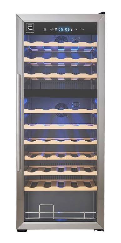 Cantinetta ELECTROLINE 54 bottiglie | Modello EWC54D1. Prodotto nuovo, con un anno di garanzia nostra, senza imballo con possibili difetti estetici