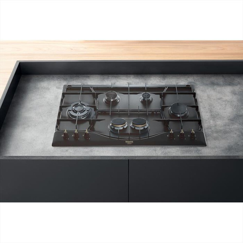 Piano cottura 6 fuochi HOTPOINT ARISTON 90cm antracite | Modello   PHN 960MST (AN) R/HA