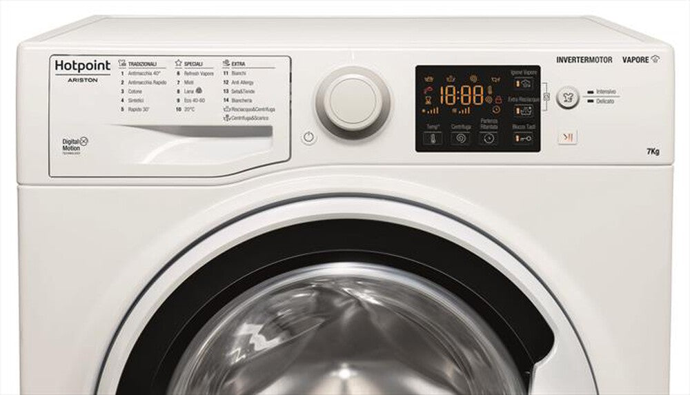 Lavatrice 7 KG Slim Hotpoint Ariston . | Modello RSSG72VWITN   prodotto nuovo senza imballo e con difetti estetici