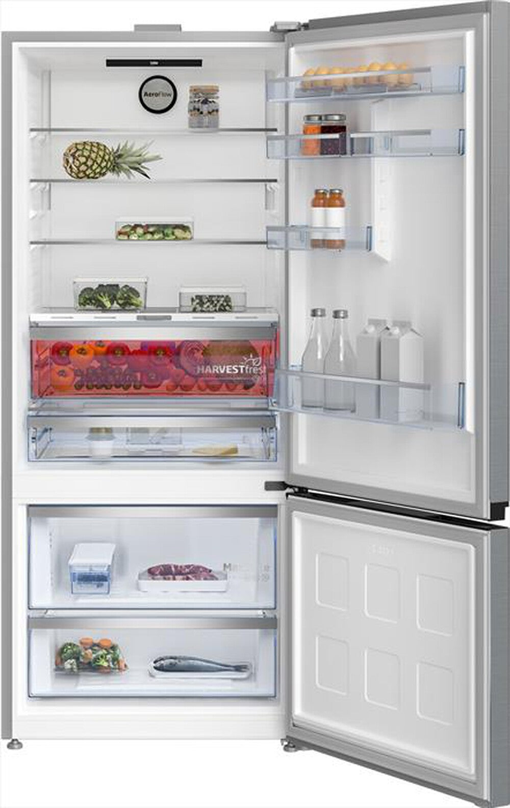 Frigorifero BEKO 78x188cm inox | Modello  B7RCNE595ZXPW Prodotto nuovo con difetto estetico