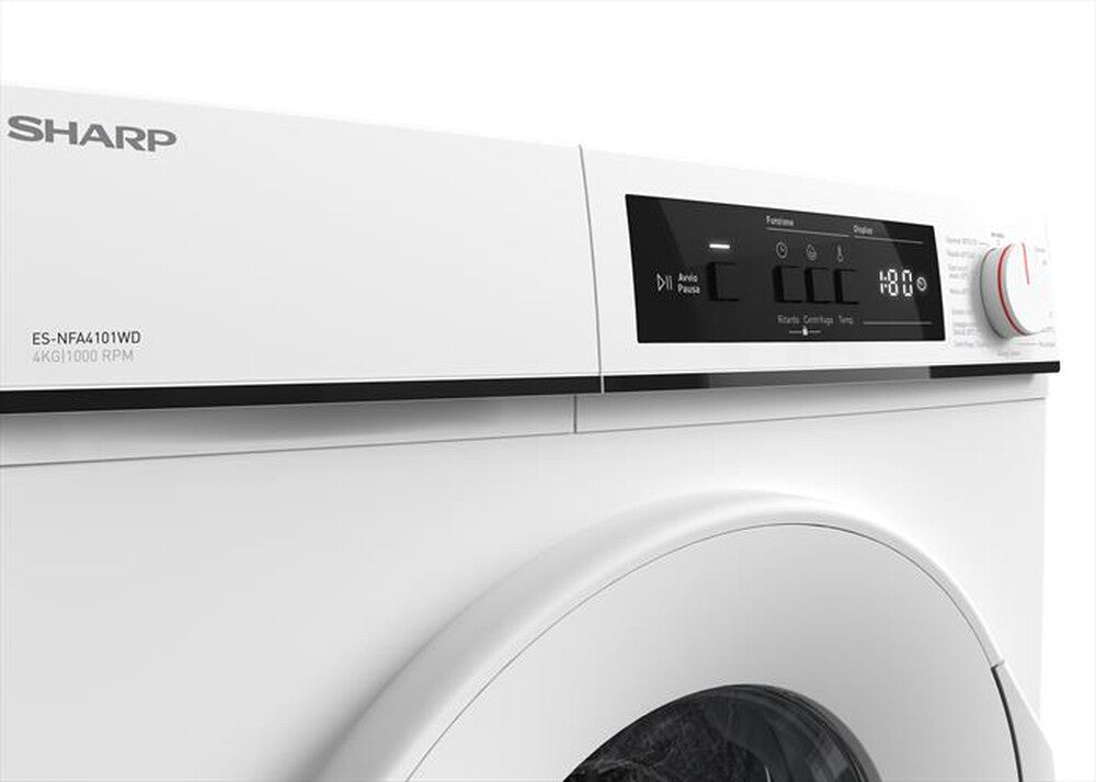 Lavatrice 4 KG Slim Sharp Cl. D 60x36x85 prodotto nuovo con imballo  | Modello ES-NFA4101WD