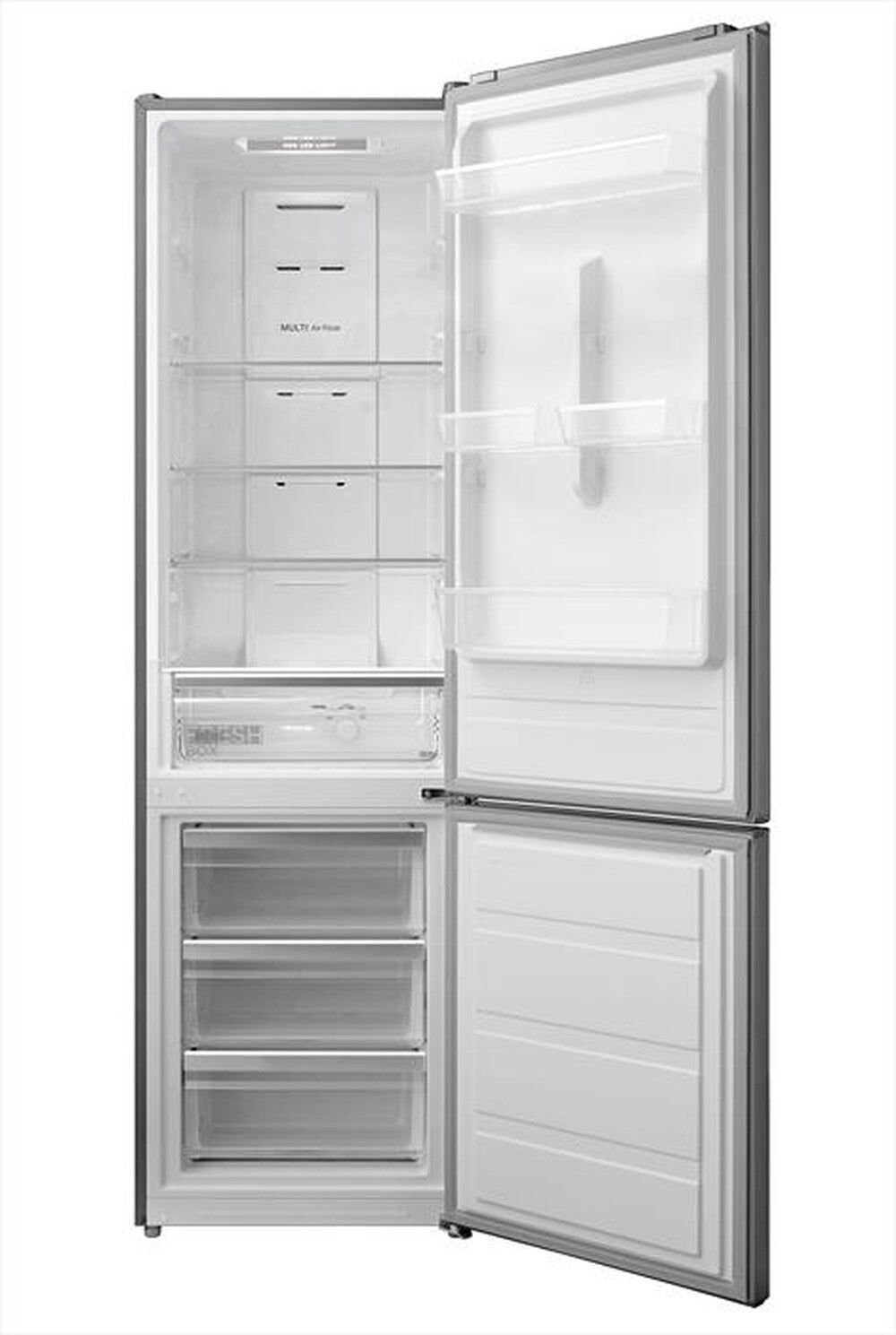 Frigorifero MIDEA inox 60x200cm | Modello  MDRB489FGE02O