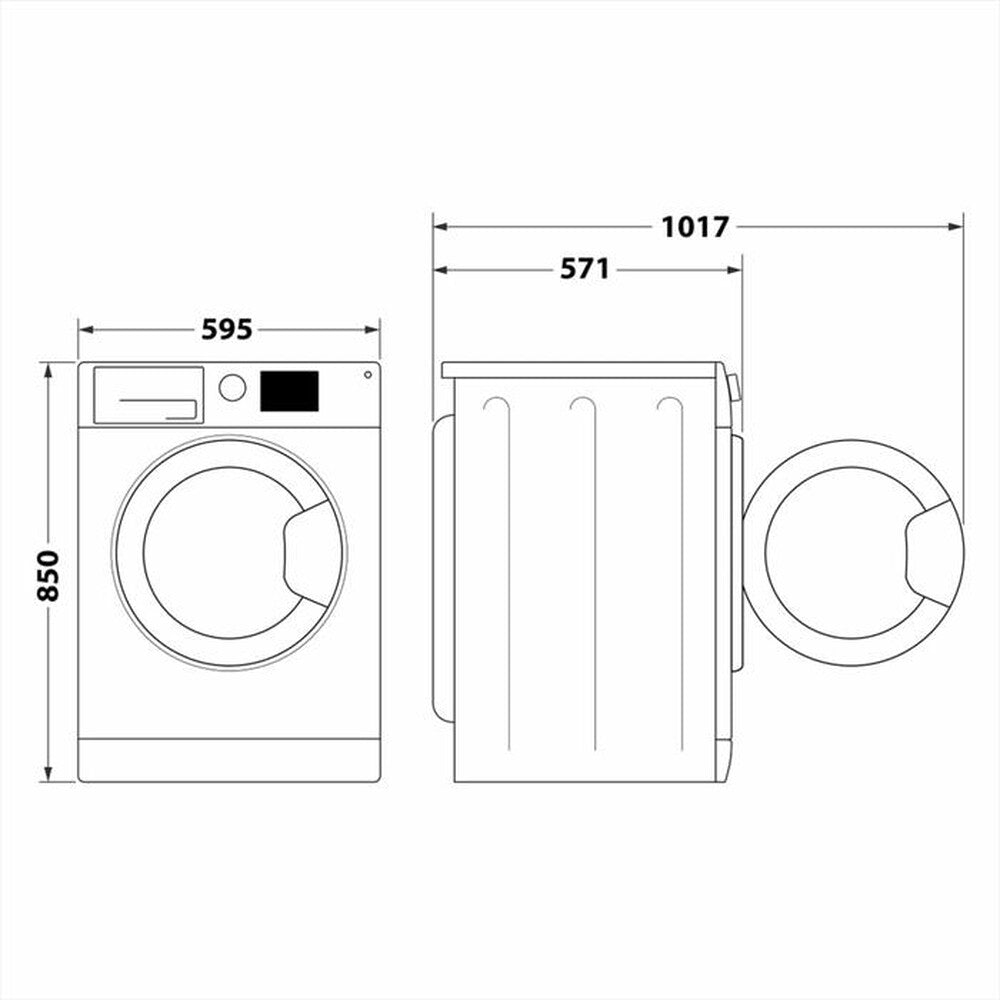 Lavatrice 7 KG Whirlpool Ffb 7469 Sv It.  prodotto nuovo senza imballo e con difetti estetici