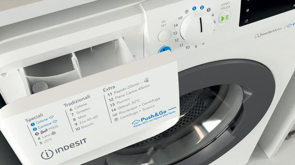 Lavatrice 9 KG Indesit Bwe Wkv IT Senza Imballo Con Possibili Difetti Estetici | Modello 91498X
