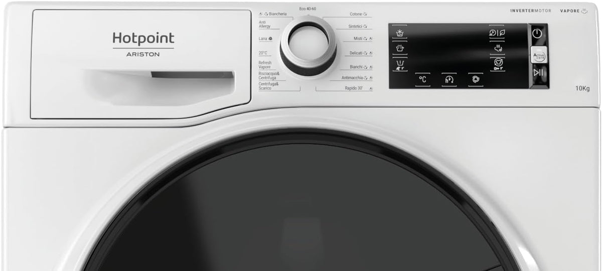Lavatrice 10 kg HOTPOINT ARISTON | Modello NBT 1048 WD A IT. Prodotto nuovo senza imballo con possibili difetti estetici