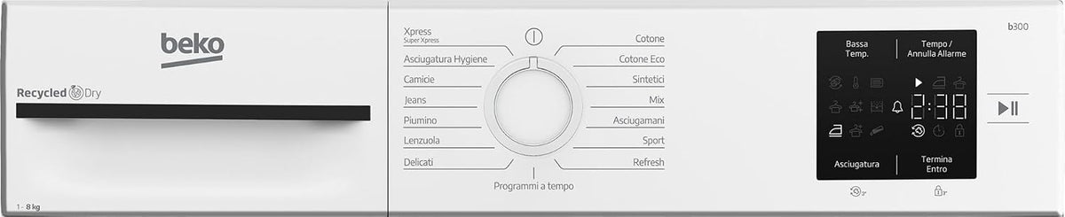 Asciugatrice 8 kg BEKO | Modello BMT83EW